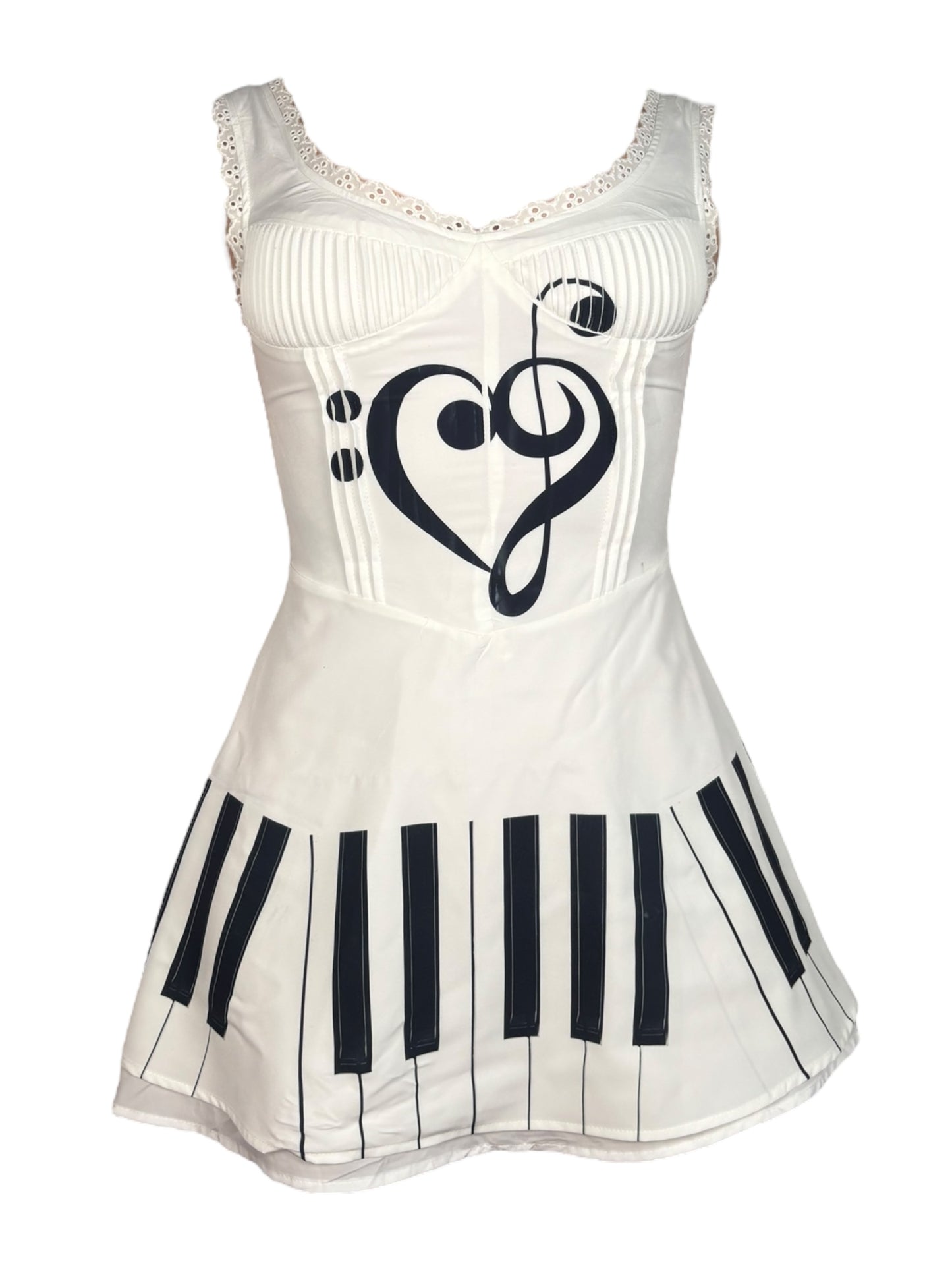 Music=Life Eyelet Dress - S