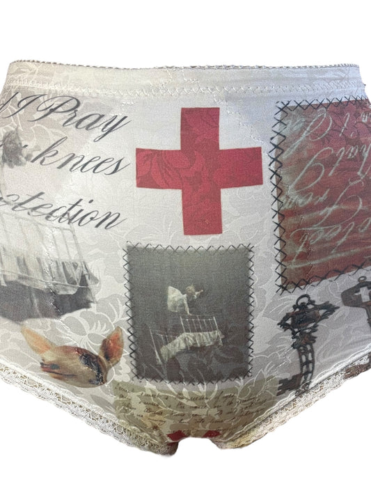 On My Knees Vintage Undies - XS