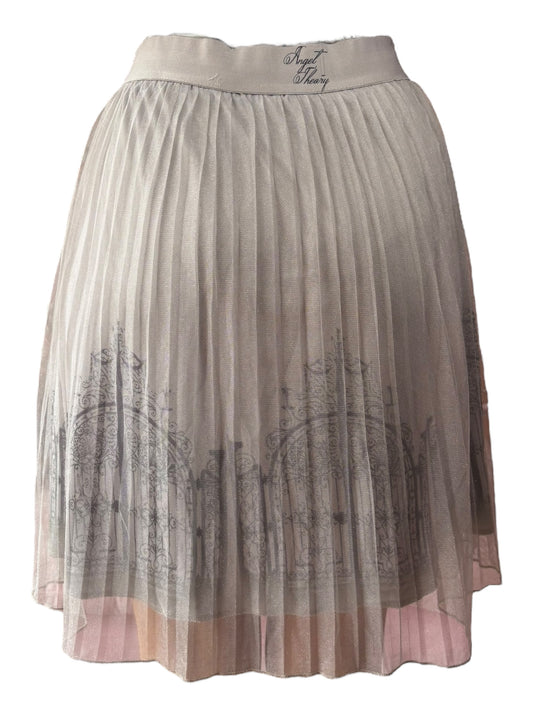 Heaven's Gate Grey Tulle Skirt - L