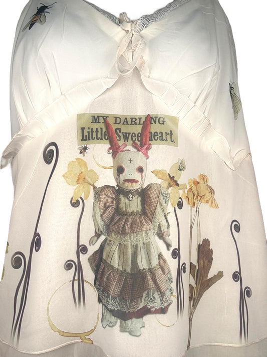 Anhedonia Ruffle Top - 3X