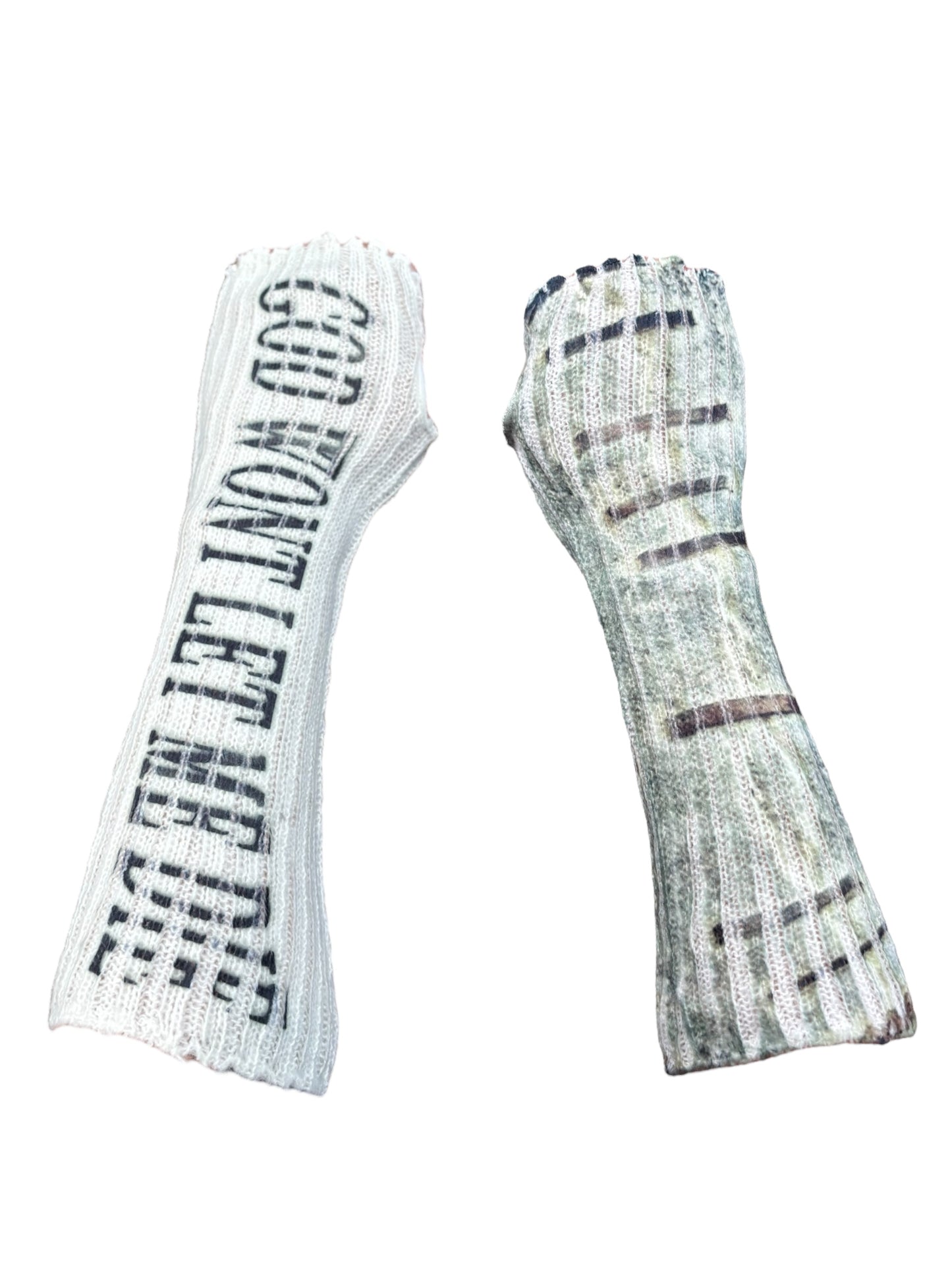 God Wont Let Me Die Armwarmers