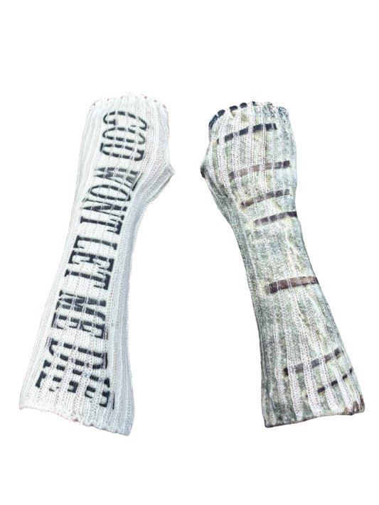 God Wont Let Me Die Armwarmers