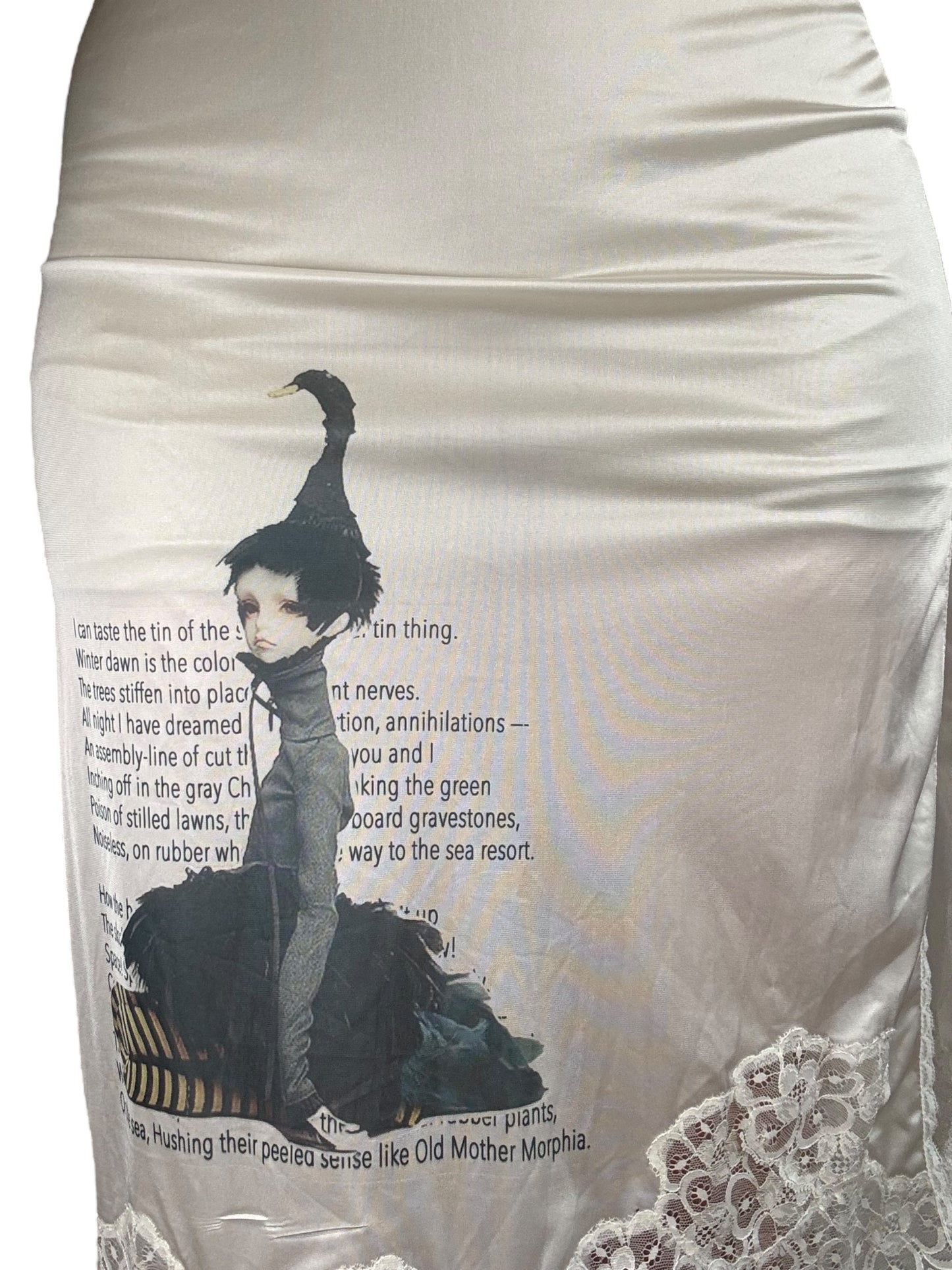 Swan Annihilations Slip Skirt - S/M