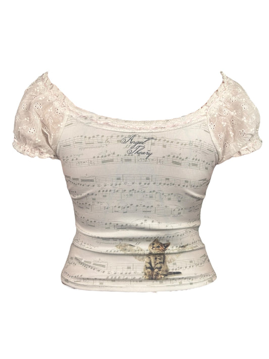 Join Me in My Dreams Babydoll Top