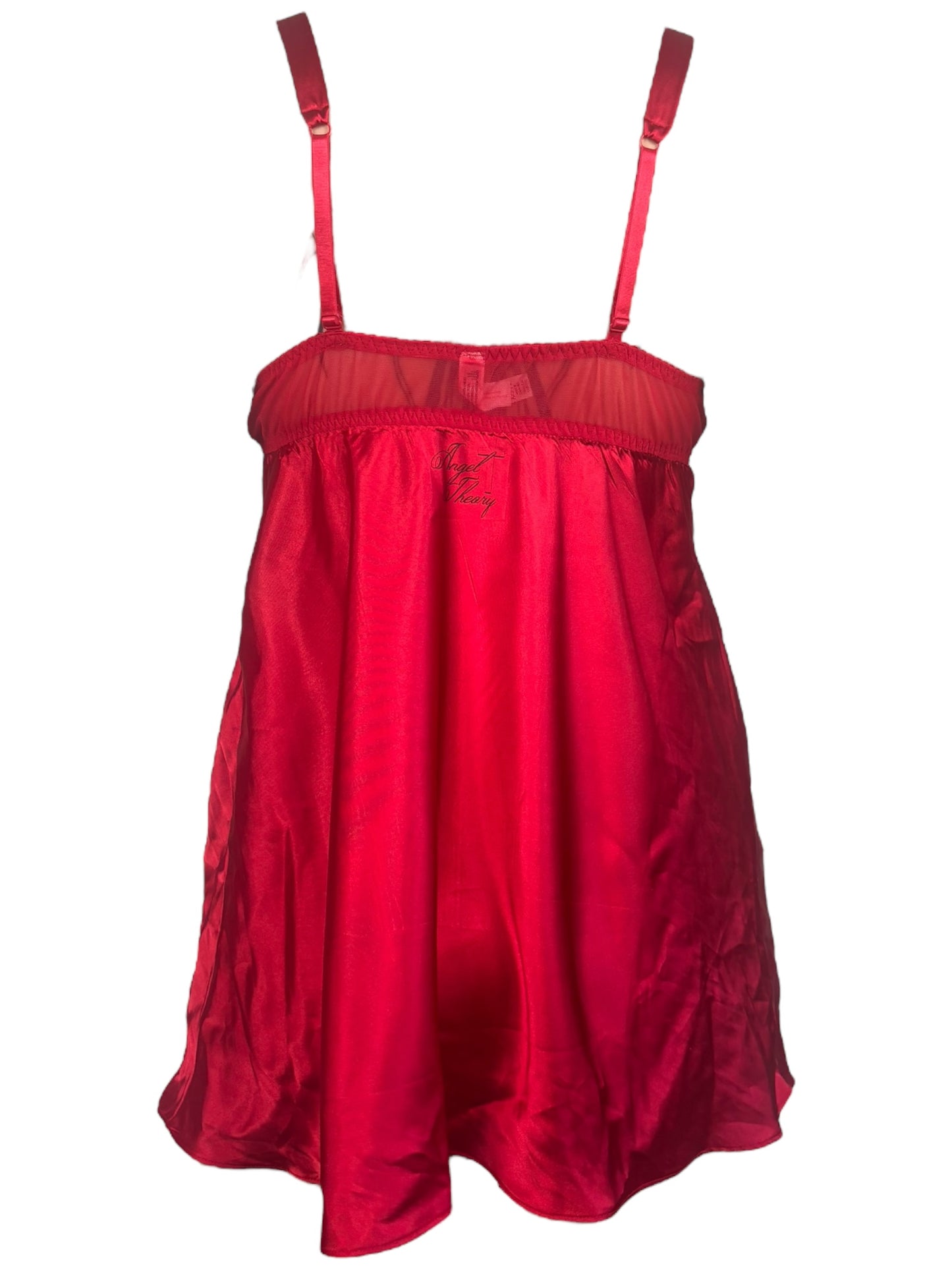 Sacred Heart Red Babydoll Mini Dress - XL