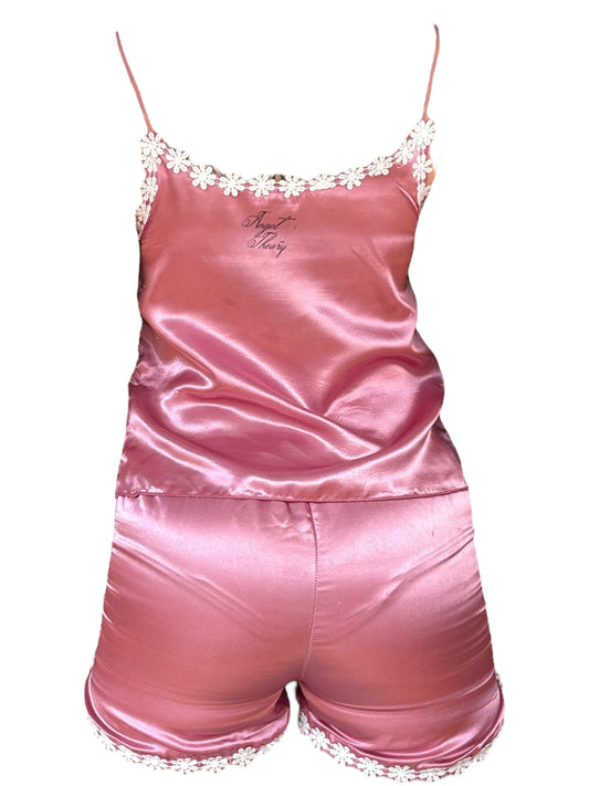 Only In Your Dreams Pink PJ Set - S