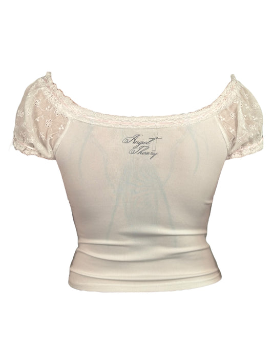 Baptized in Christ Lacy Babydoll Top - M/L