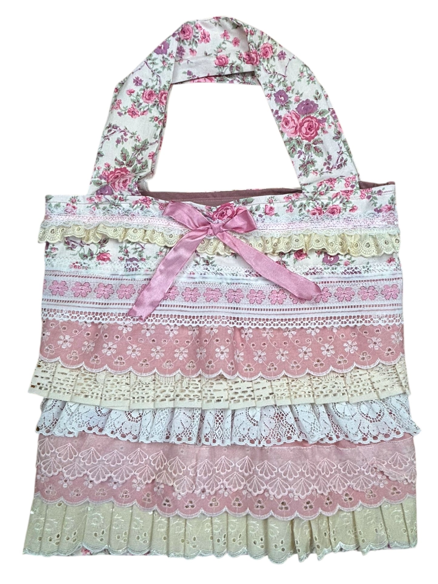 Be My Angel Pink Flutter Tote
