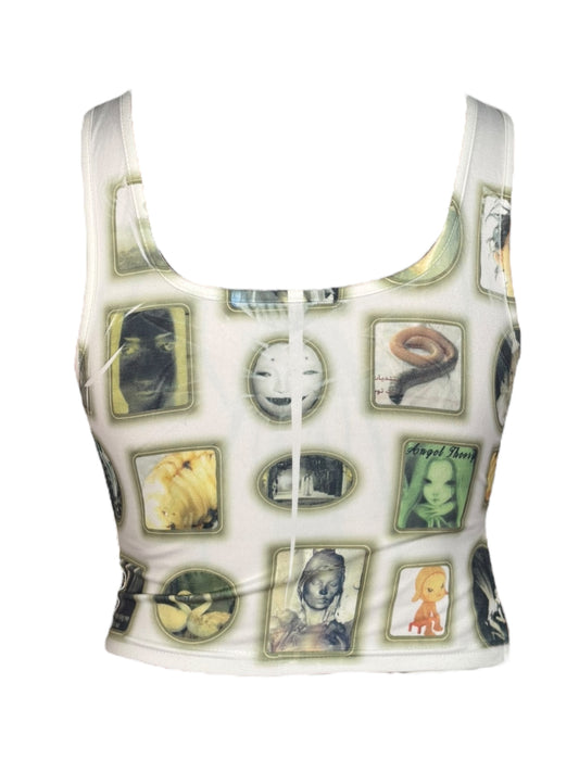 Void Family Cropped Tank - S/M