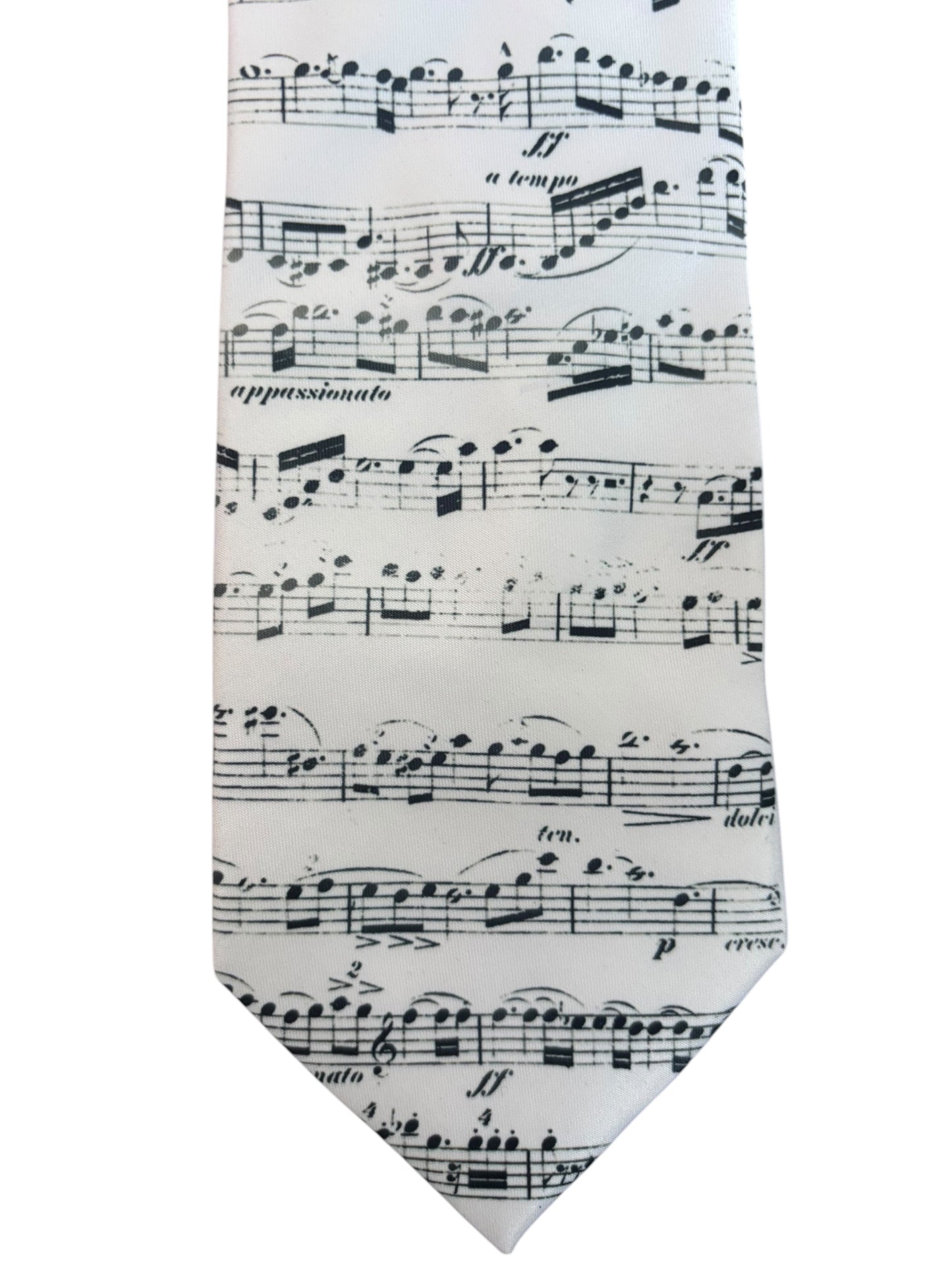 Sheet Music Tie