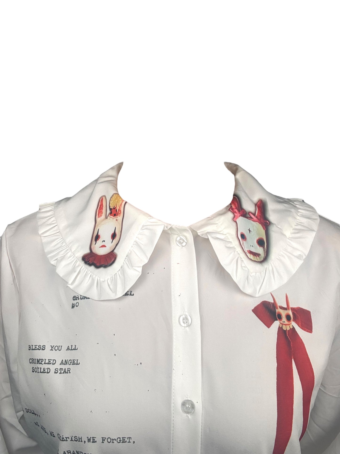 Amaris Fantasy Collared Blouse - L/XL
