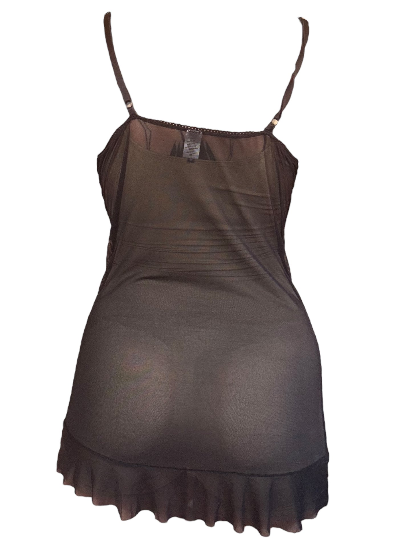 Music=Life Polka Dot Babydoll Dress - XL
