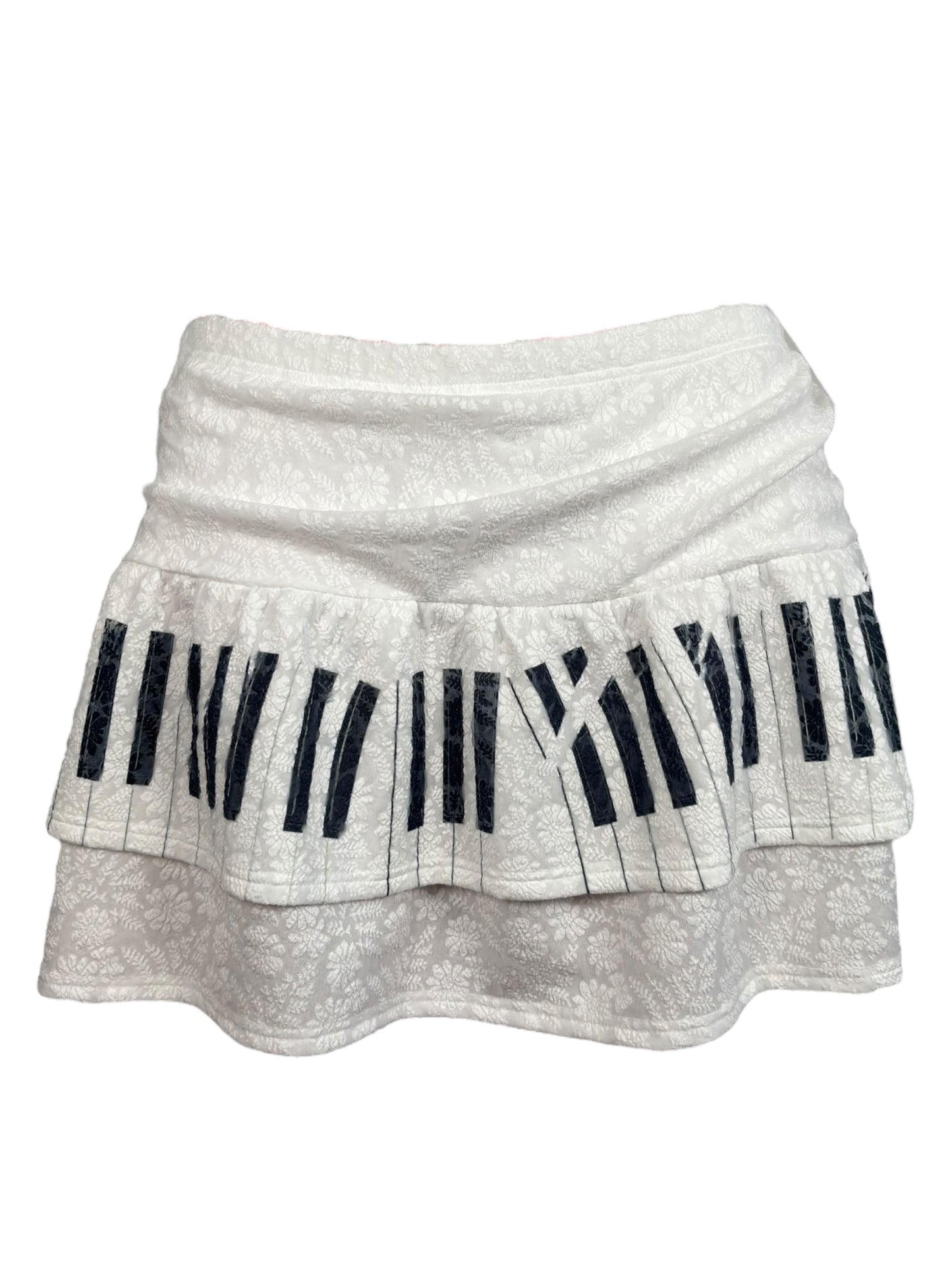Piano Lace Mini Skirt (Sample) - 3X