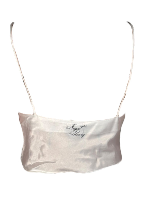 God Won't Let Me Die Vintage White Tank - L