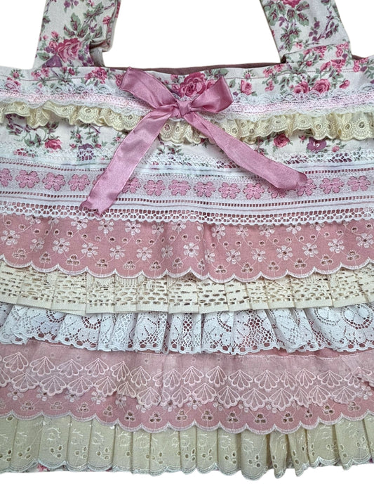 Be My Angel Pink Flutter Tote