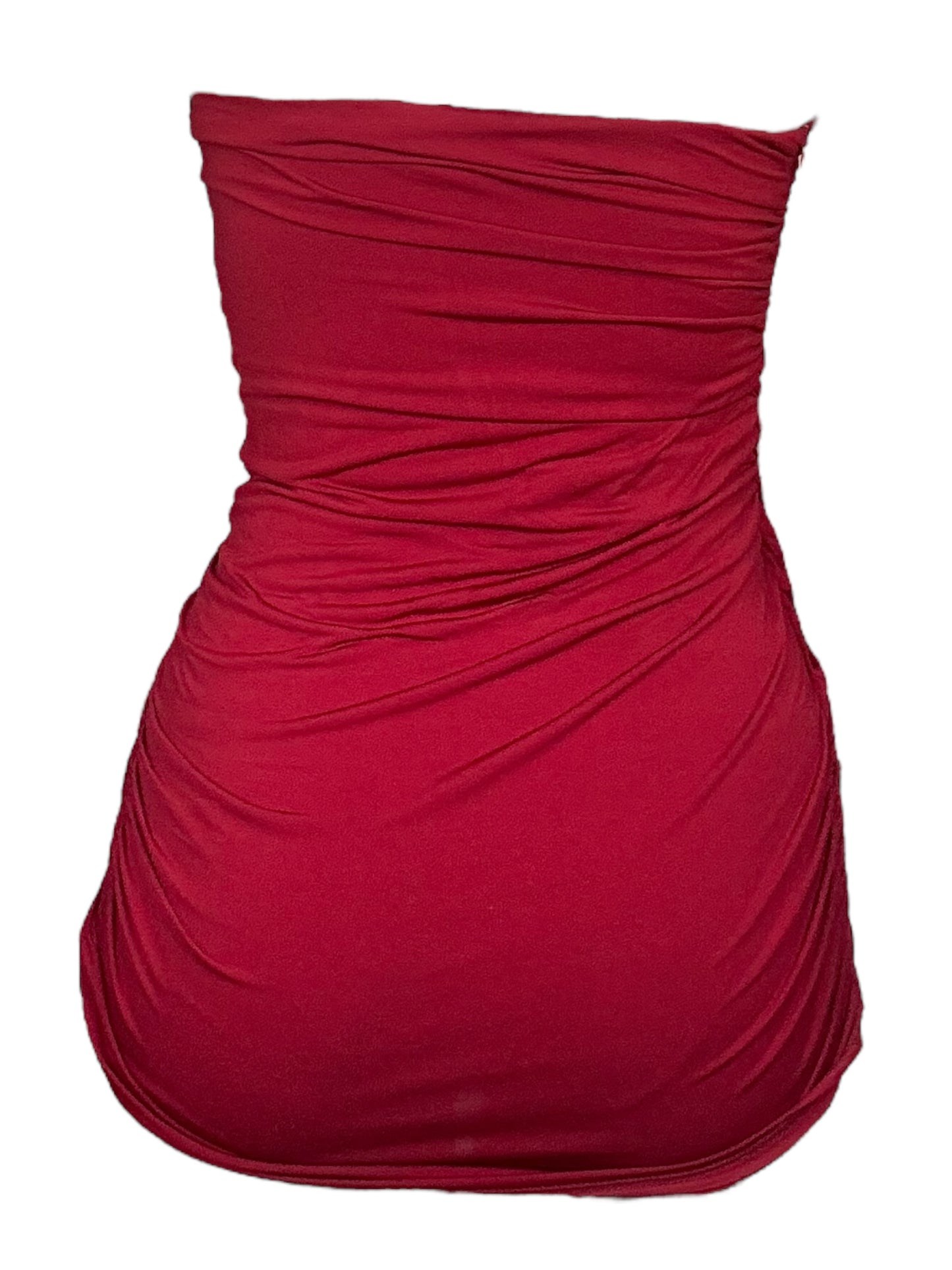 Orlando's Nightmare Red Rouched Top - M