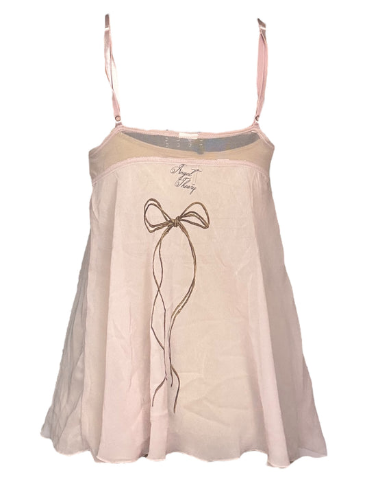Anhedonia Wonderland Mauve Babydoll Top - M/L