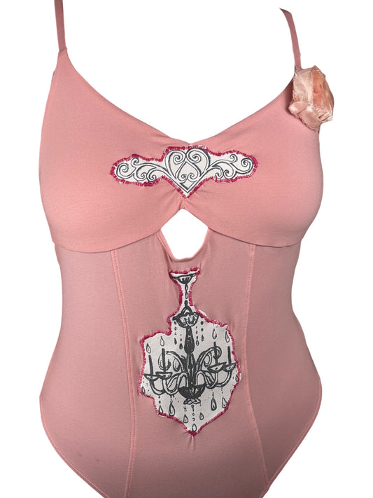 Heartlight Pink Bodysuit - M/L