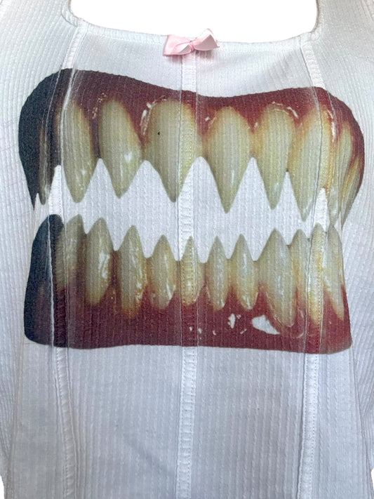 Bite Me Ribbed Tank - 3X