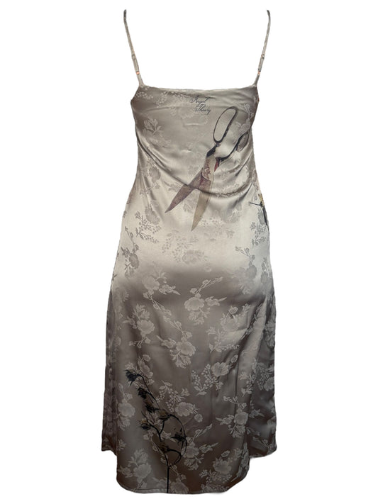 Scissorhand Communion Silver Dress - M/L