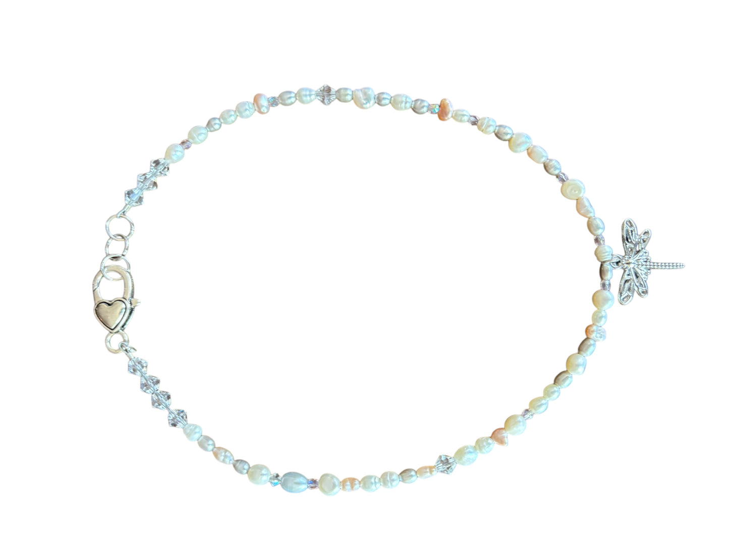 Dragonfly Freshwater Pearl Necklace