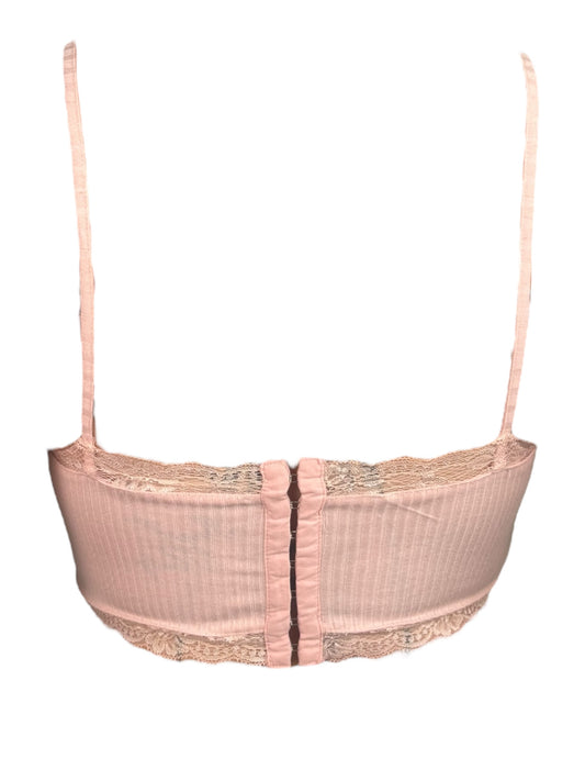 I Love You, Bunny Pink Cropped Tank - S/M