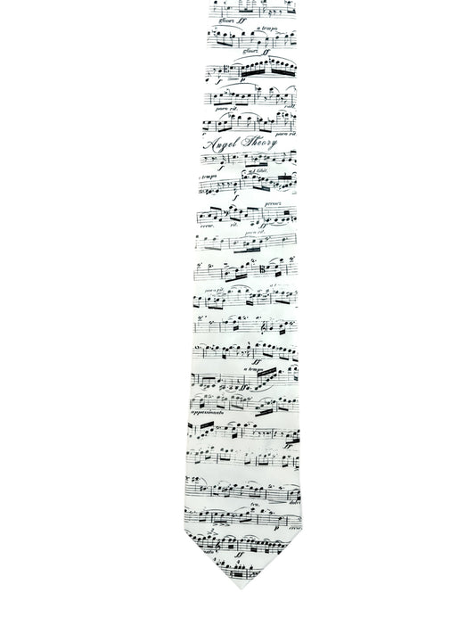 Sheet Music Tie