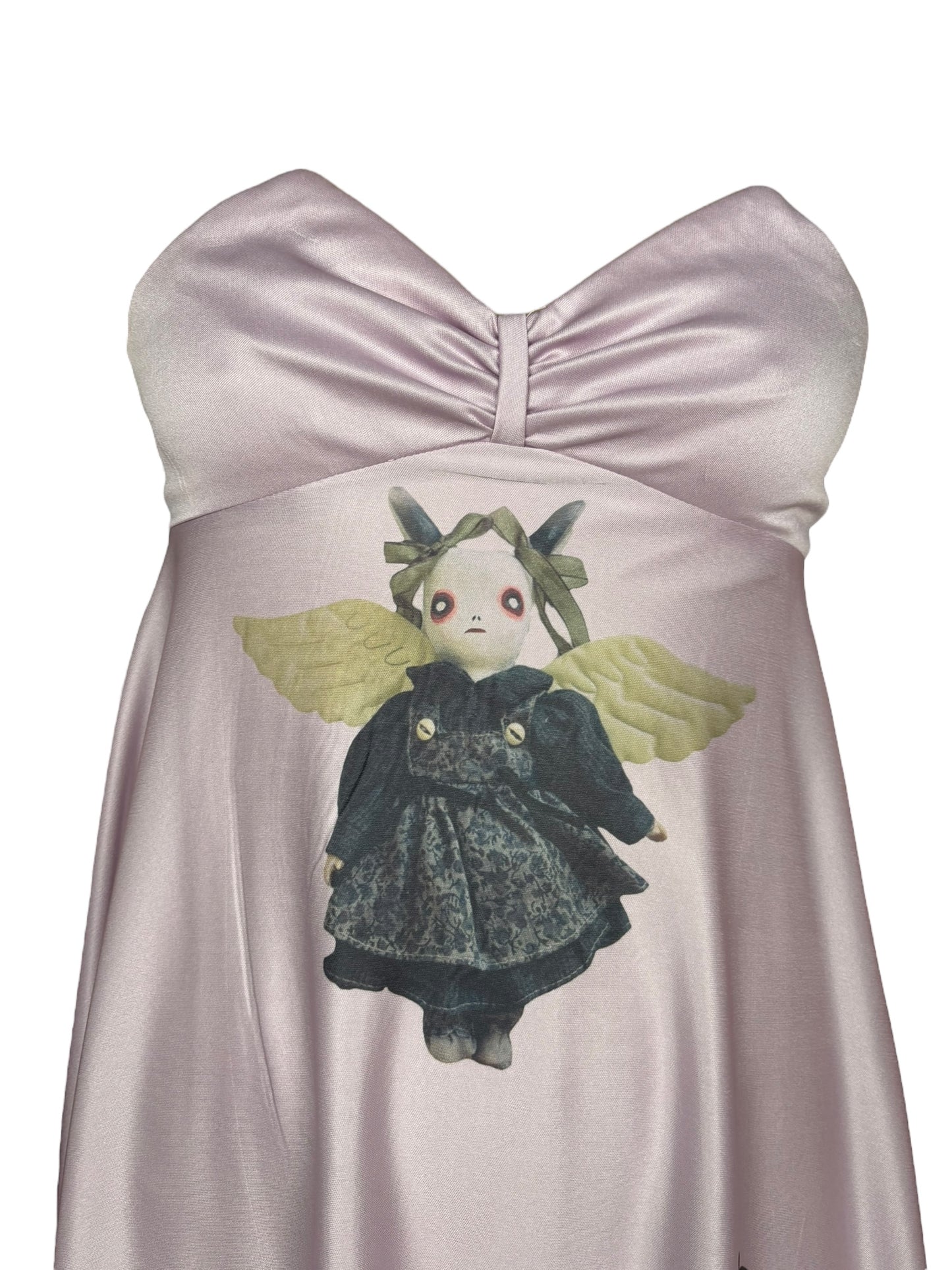 Fallen Angel Lavender Strapless Dress - XXXS