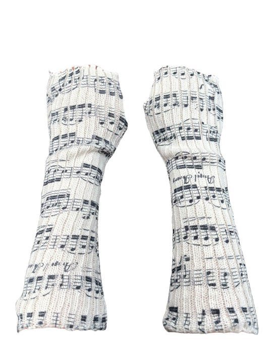 Sheet Music Armwarmers