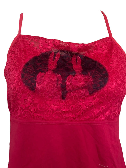 I Love You, Bunny Red Tank - 2X