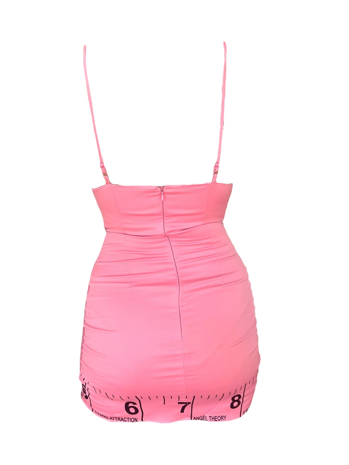 Sweet Dreams Are Made of Me Pink Satin Dress - S