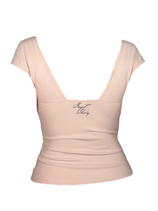 Has Anyone Else Died For You? Pink Top - S/M