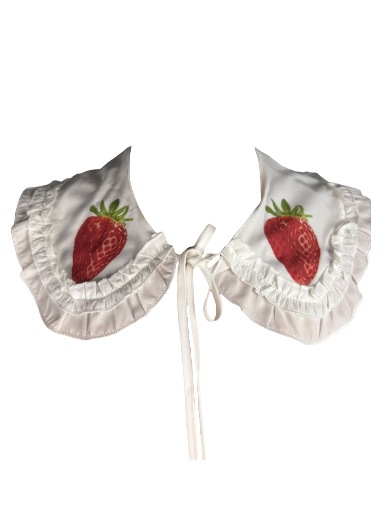 Strawberry Ruffle Collar