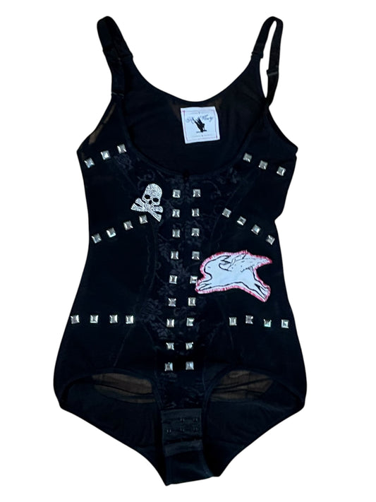 Reveal Me Black Underbust Bodysuit - XS
