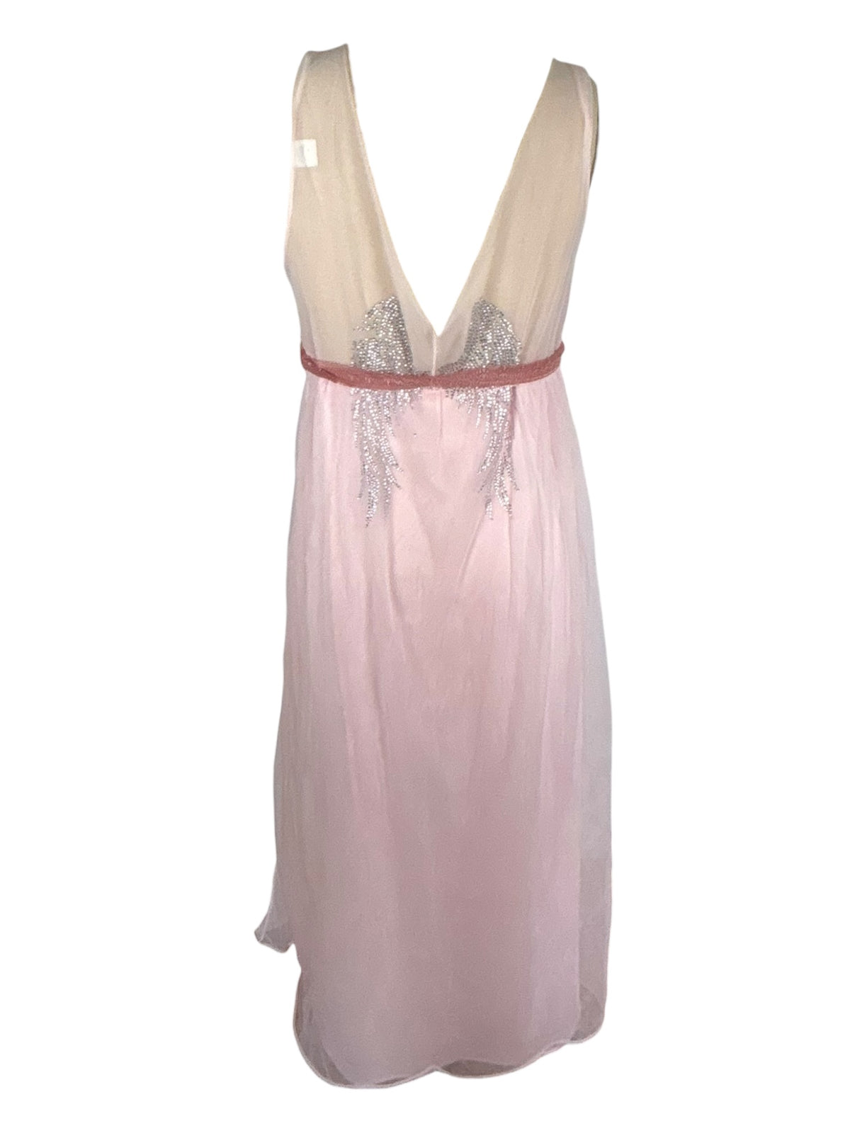 Wish Upon My Wings Pink 1950's Nightgown - L