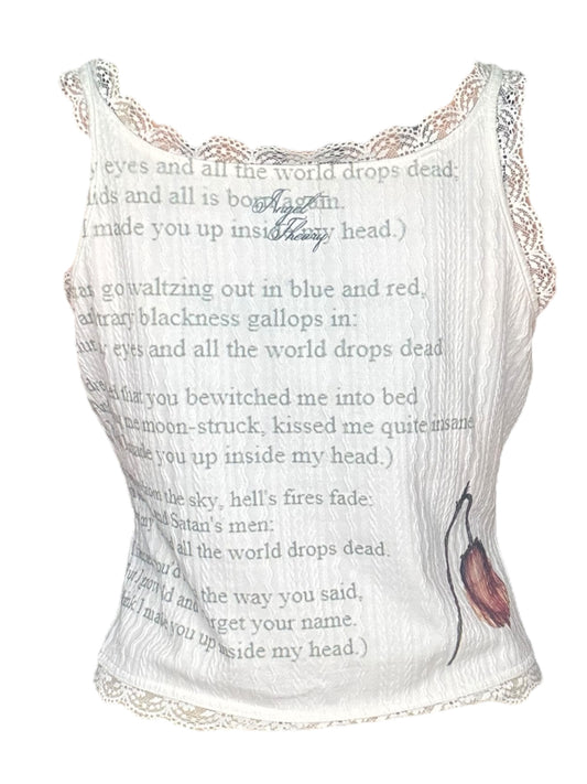 The Bell Jar Lace Tank - 1X/2X