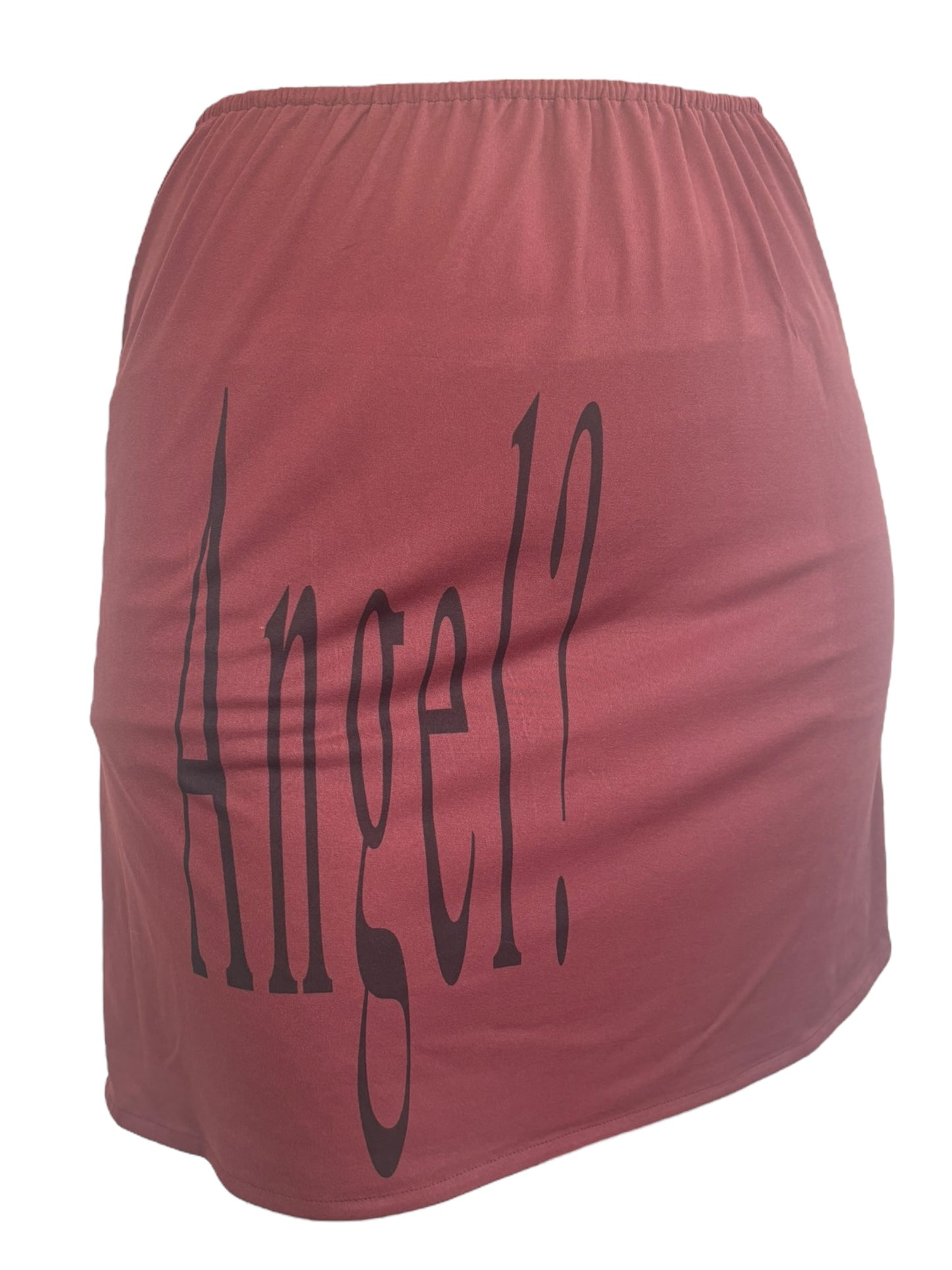 Angel? Maroon Slip Skirt - L