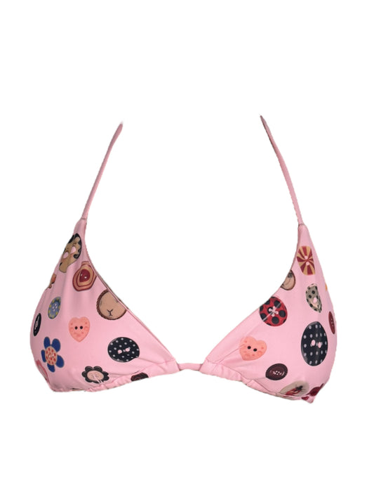 Button Pink Bikini - M