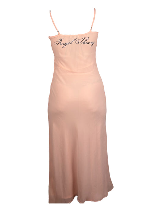 Angel's Bleeding Heart Peach Formal Dress - S/M