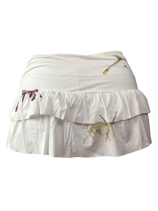 Stay Soft, Get Eaten Ruffle Skirt - S