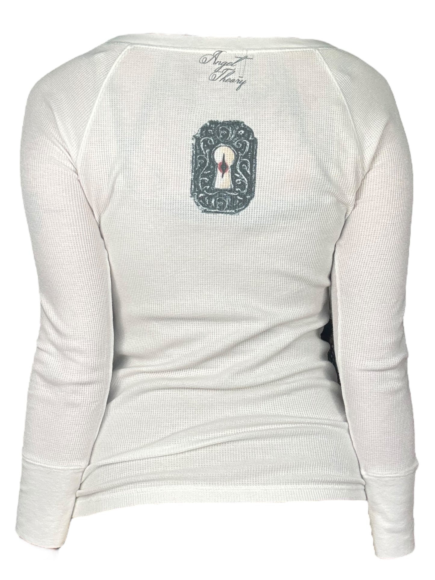 Doll's Reverie White Henley - M/L