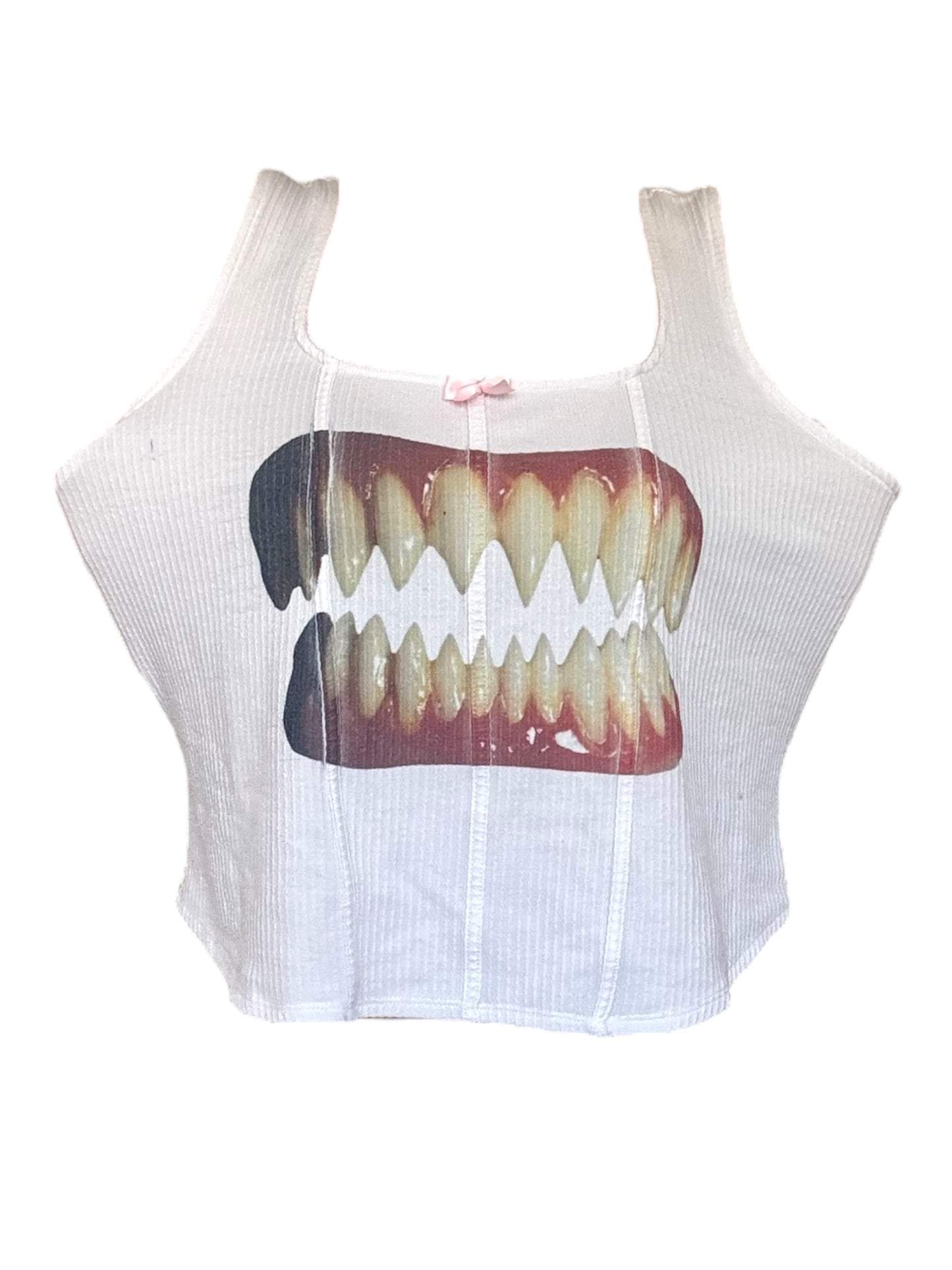 Bite Me Ribbed Tank - 3X