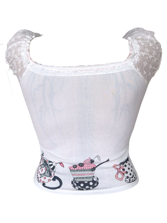 Dear, Bunny Babydoll Tee