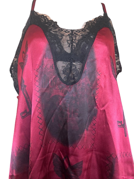 Dark Fairy Red Slip Dress - 3X