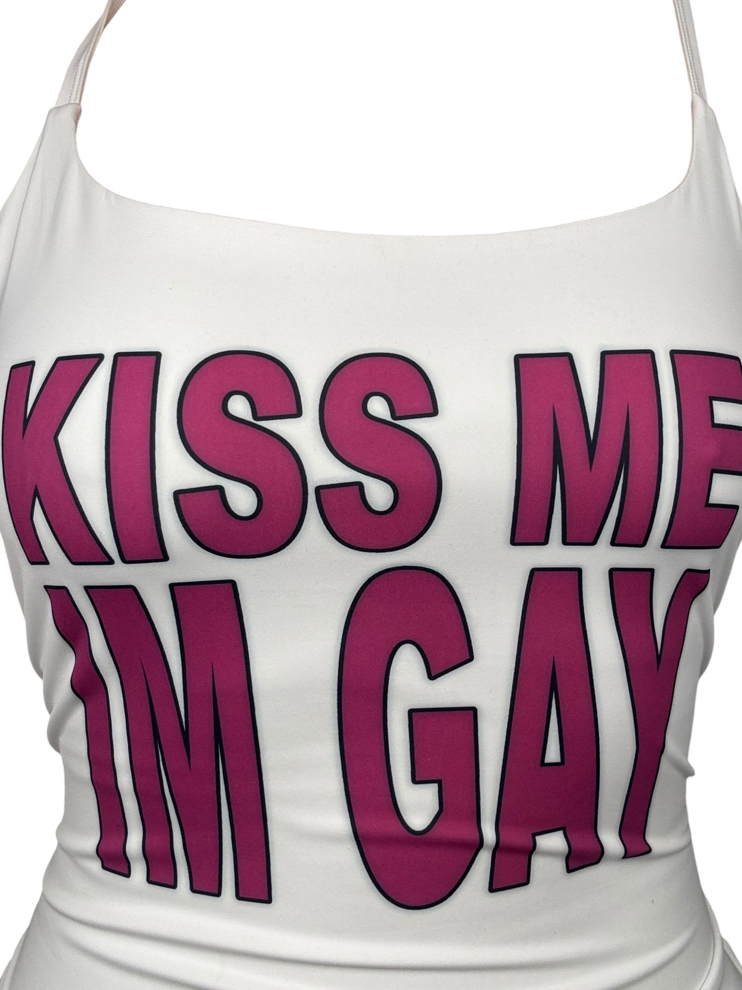 Kiss Me I'm Gay Tank - 1X/2X