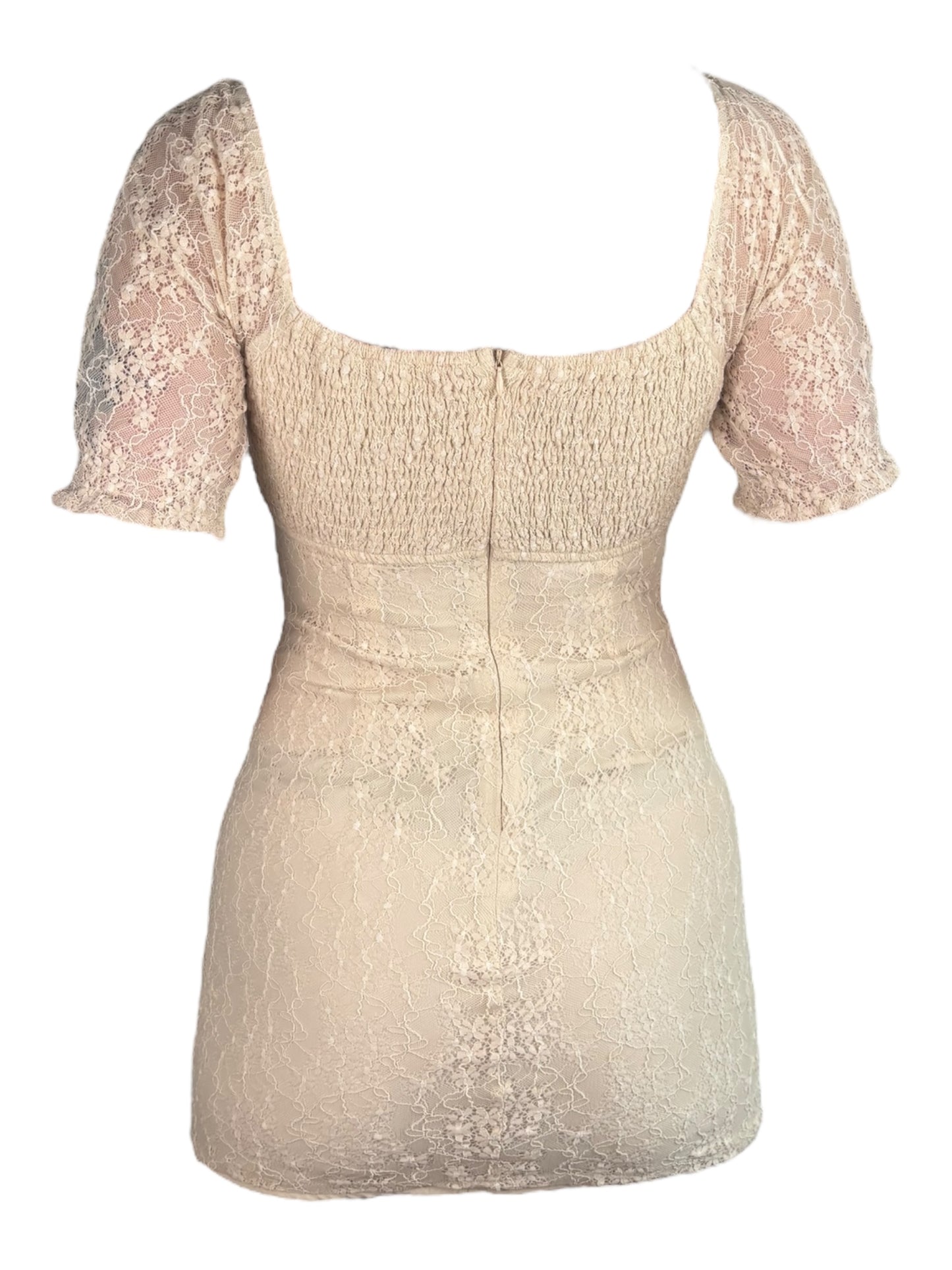 Violent Desires Lace Off Shoulder Dress - S/M