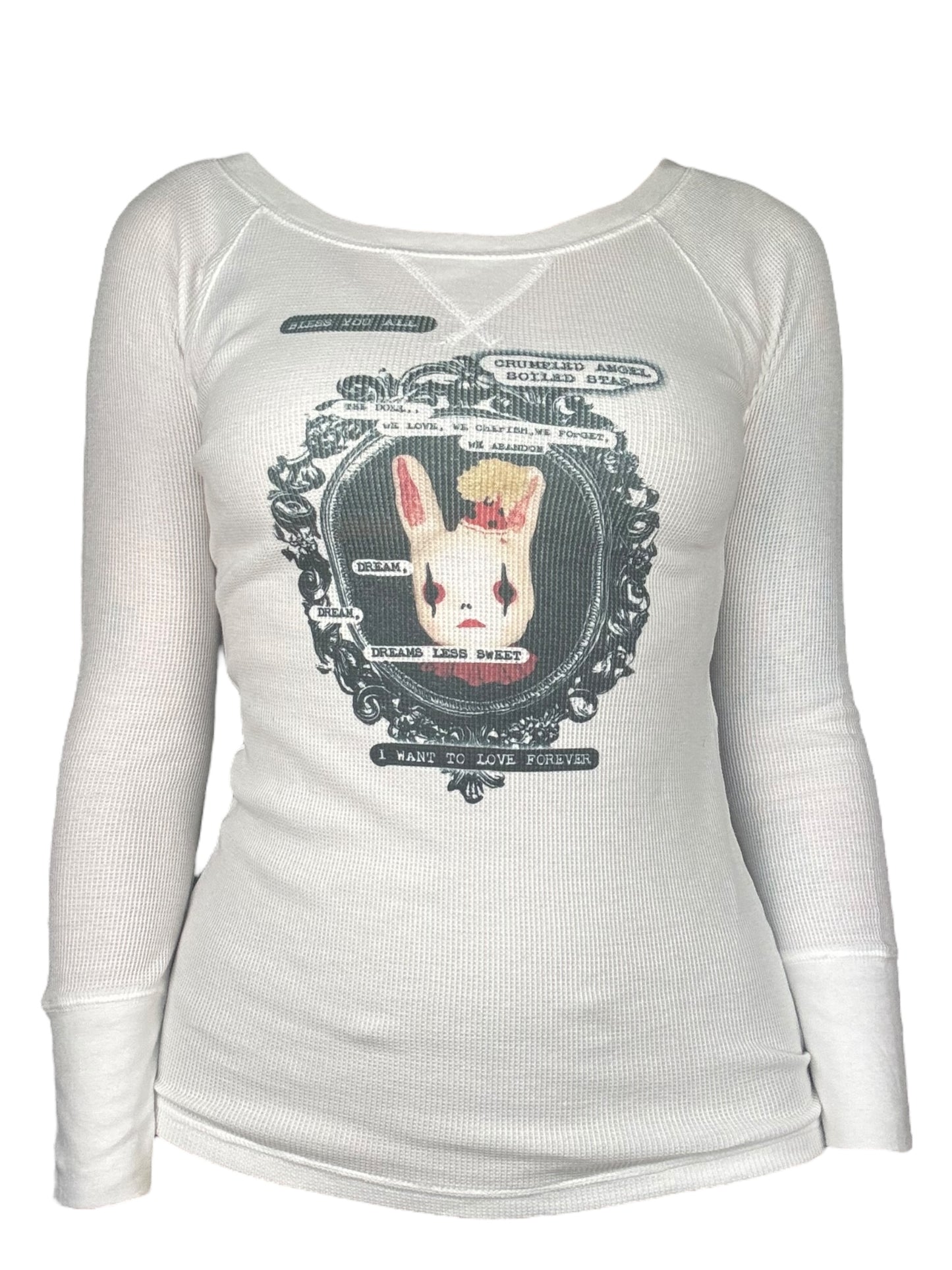 Doll's Reverie White Henley - M/L