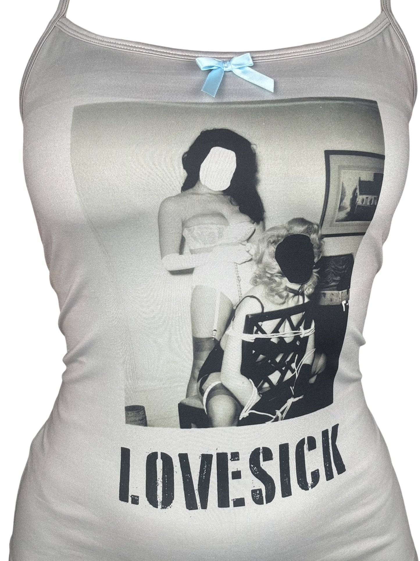 Bondage Grey Tank Top - L