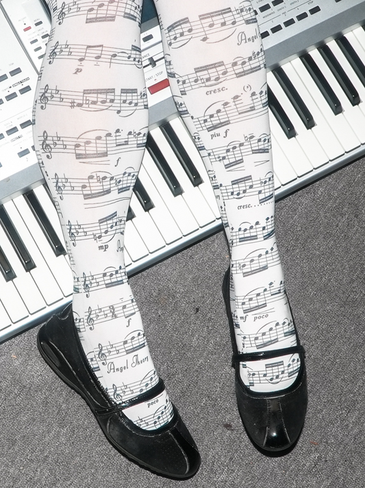 Music Note Tights