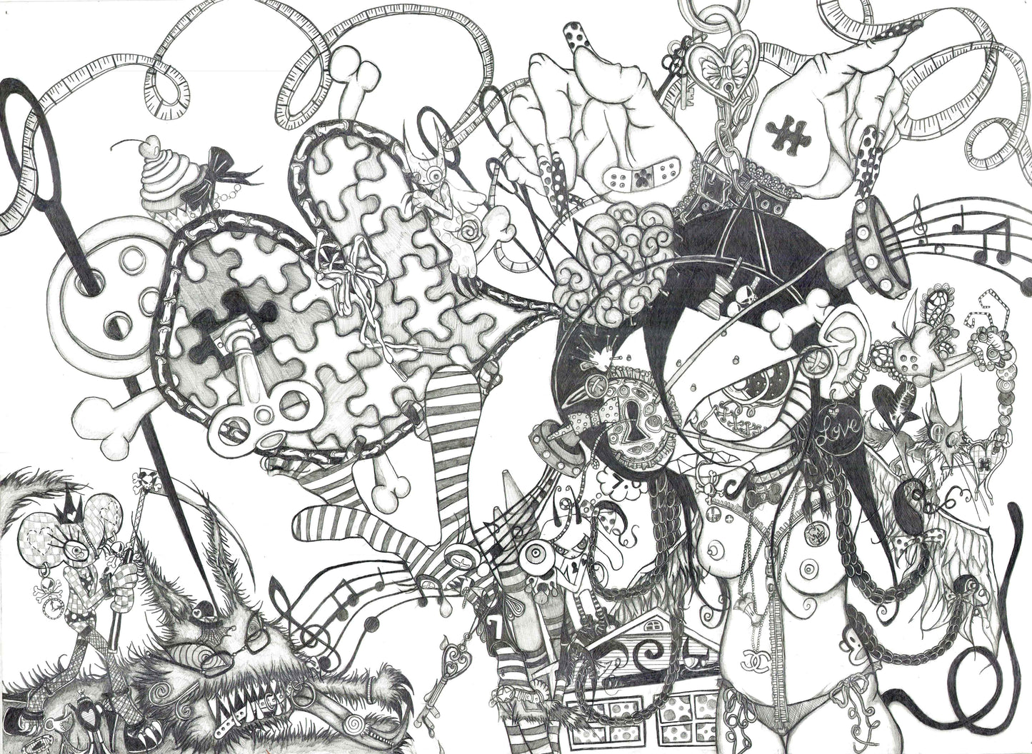 'I Am Full Of Love' Print